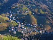 MONTE CASTELLO da Valpiana di Serina con spettacolare tramonto il 15 dicembre 2025 - FOTOGALLERY